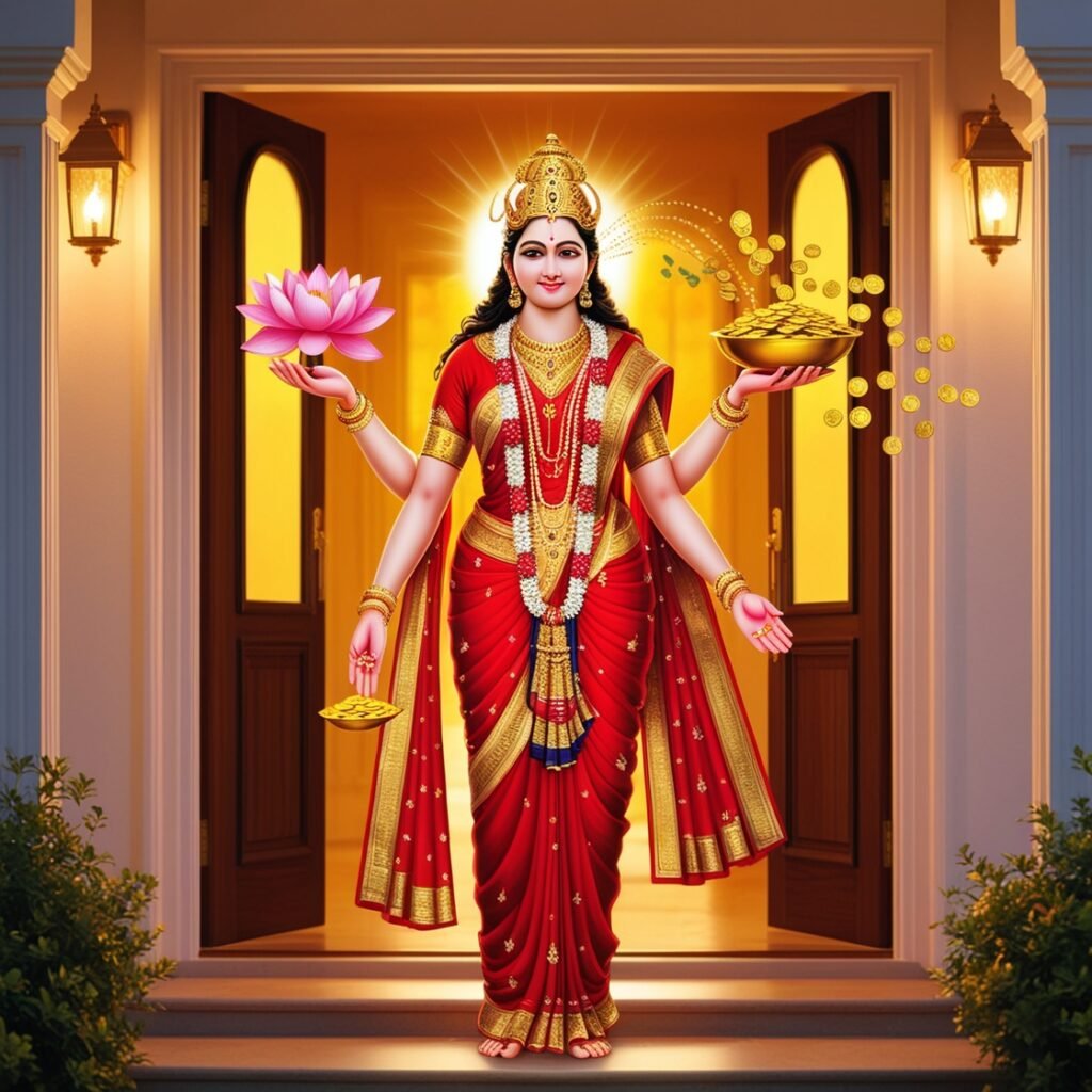 Sri Lakshmi Ashtottara Shatanamavali - 108 Names of Goddess Lakshmi Devi